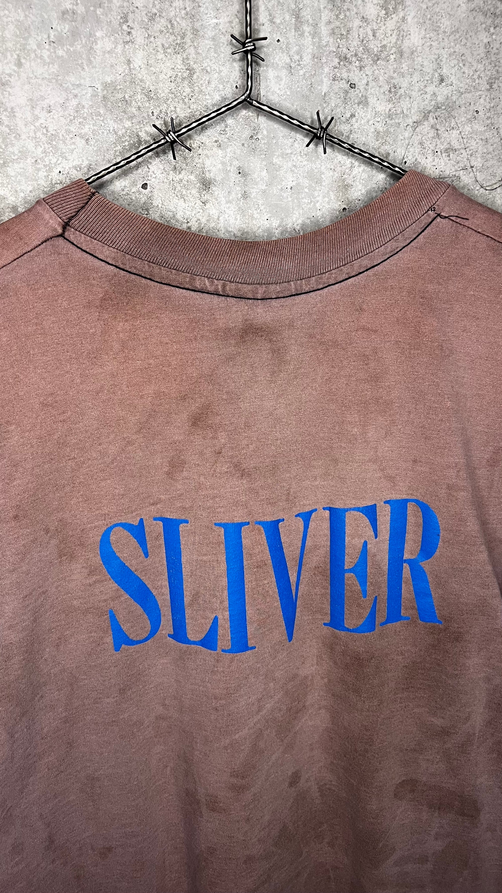 NIRVANA SLIVER TEE | BLEACHED FADER