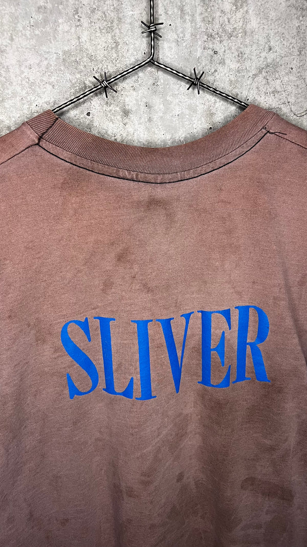NIRVANA SLIVER TEE | BLEACHED FADER