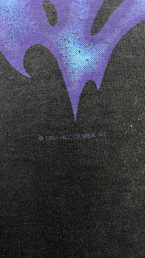 HARLEY DAVIDSON CHROME SWEET CHROME DISTRESSED & FADED FLAME LONG SLEEVE GRAIL | TEXAS BACK HIT