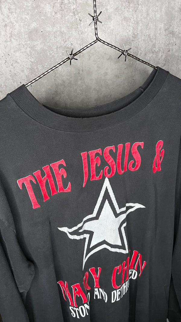 JESUS AND MARY CHAIN & MAZZY STAR 94’ TOUR LOT TEE | ULTRA RARE LONG SLEEVE
