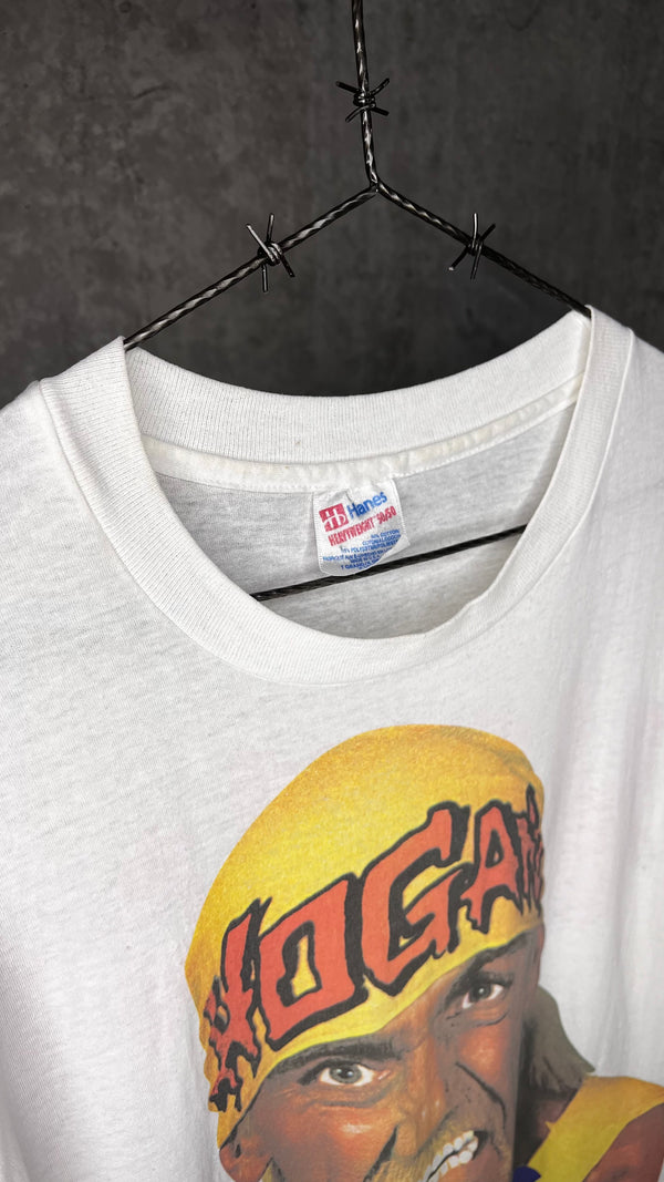 HULK HOGAN BIG FACE WRESTLING GRAIL TEE | HOGAN WCW BACK HIT