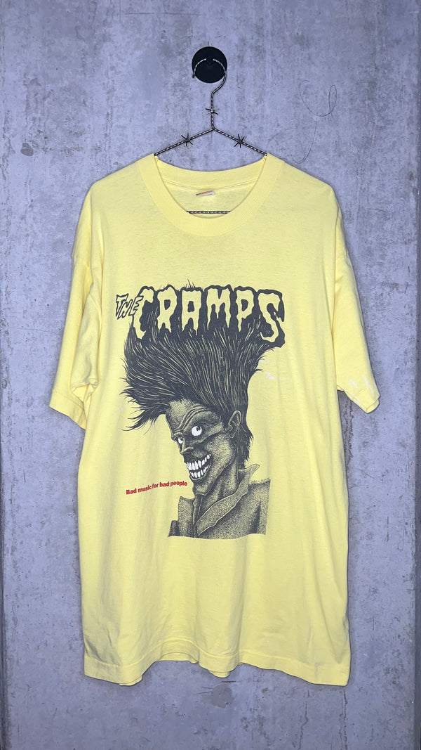 THE CRAMPS BAD MUSIC FOR BAD PEOPLE TEE