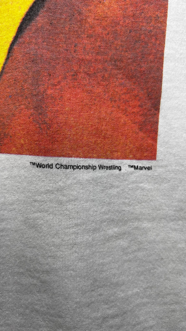 HULK HOGAN BIG FACE WRESTLING GRAIL TEE | HOGAN WCW BACK HIT