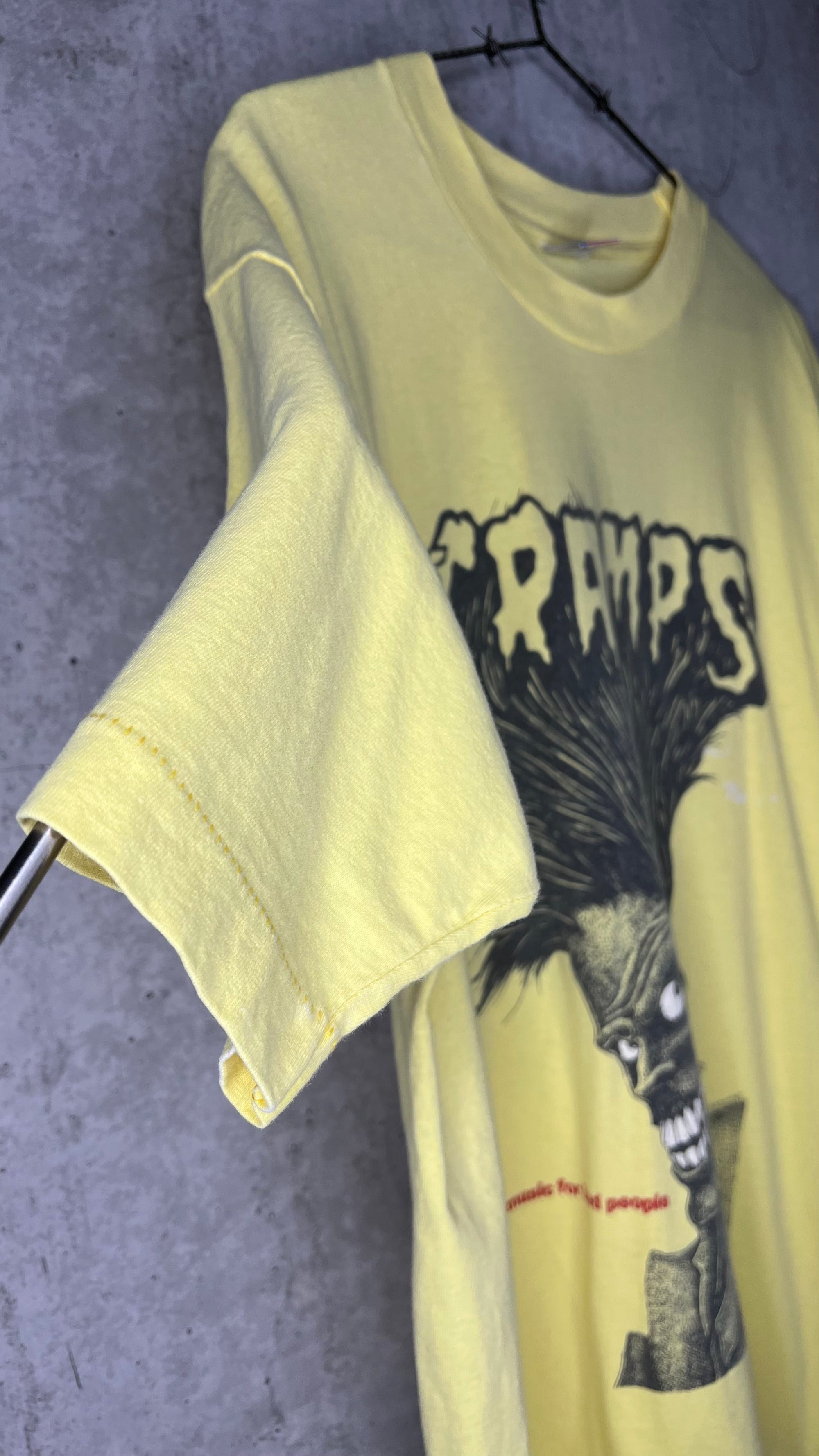 THE CRAMPS BAD MUSIC FOR BAD PEOPLE TEE