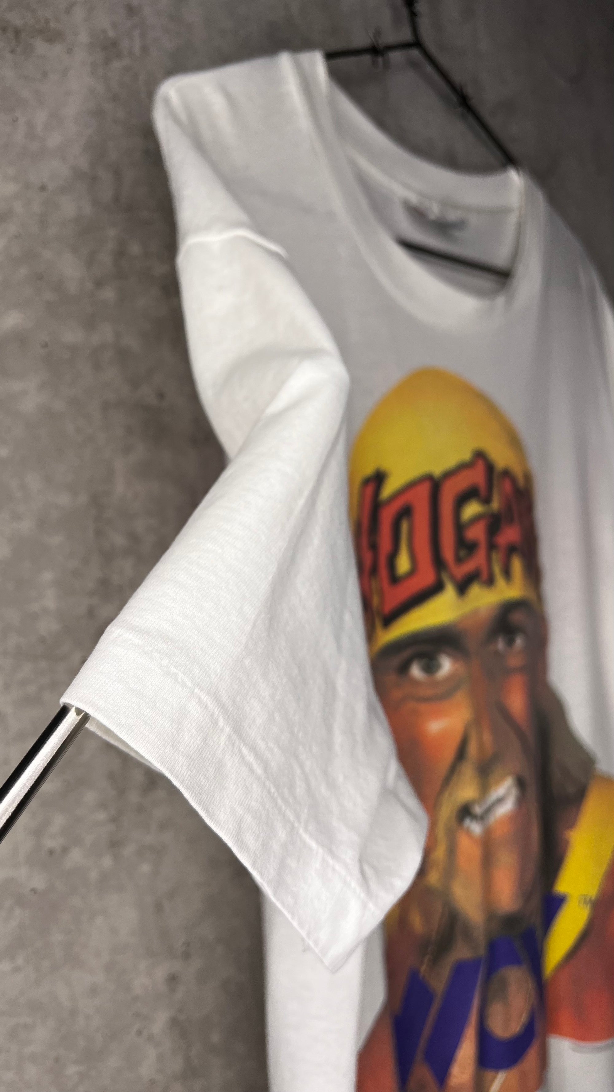 HULK HOGAN BIG FACE WRESTLING GRAIL TEE | HOGAN WCW BACK HIT