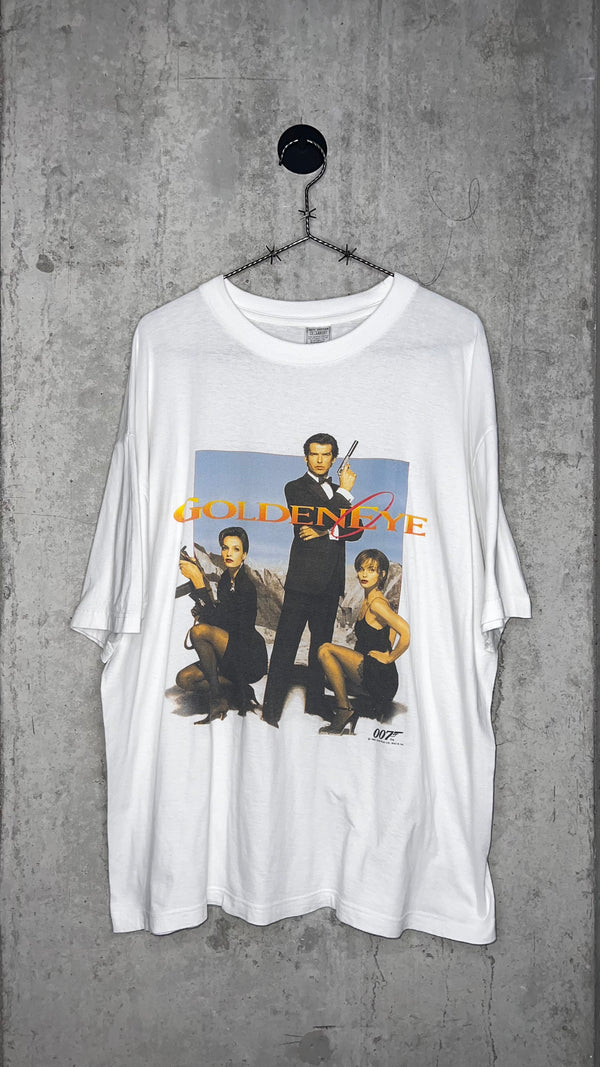 GOLDENEYE MOVIE GRAIL TEE | JAMES BOND | PIERCE BROSNAN | BOND, XENIA & NATALYA
