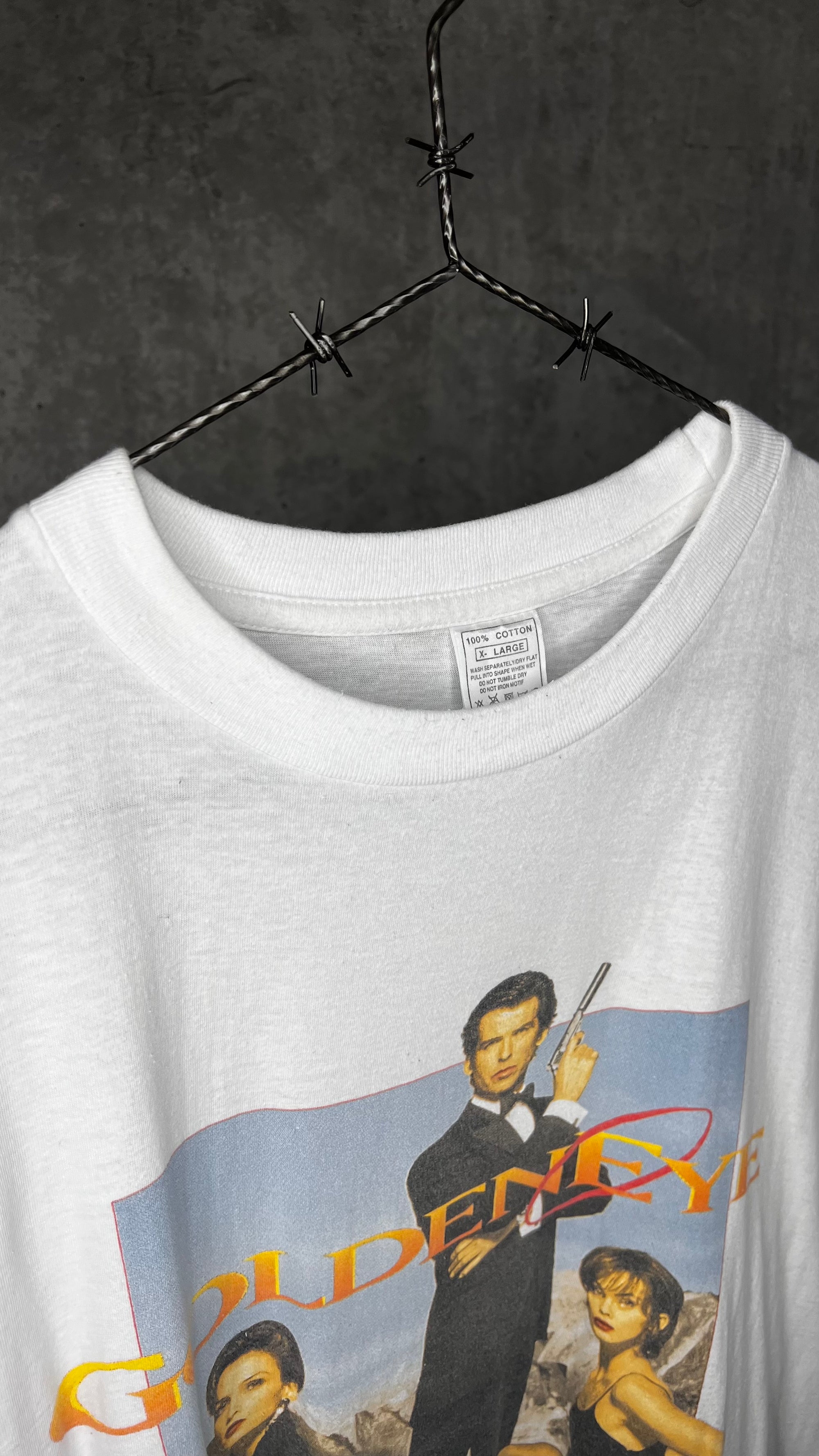 GOLDENEYE MOVIE GRAIL TEE | JAMES BOND | PIERCE BROSNAN | BOND, XENIA & NATALYA