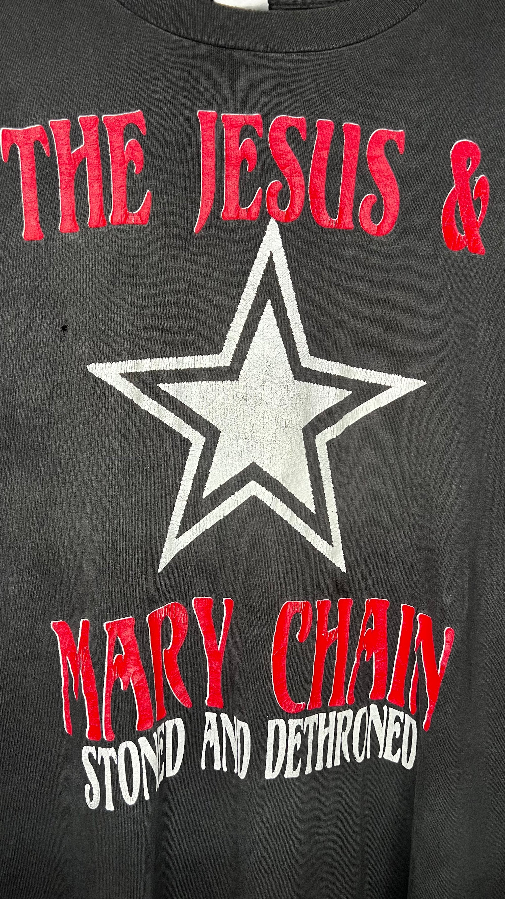JESUS AND MARY CHAIN & MAZZY STAR 94’ TOUR LOT TEE | ULTRA RARE LONG SLEEVE