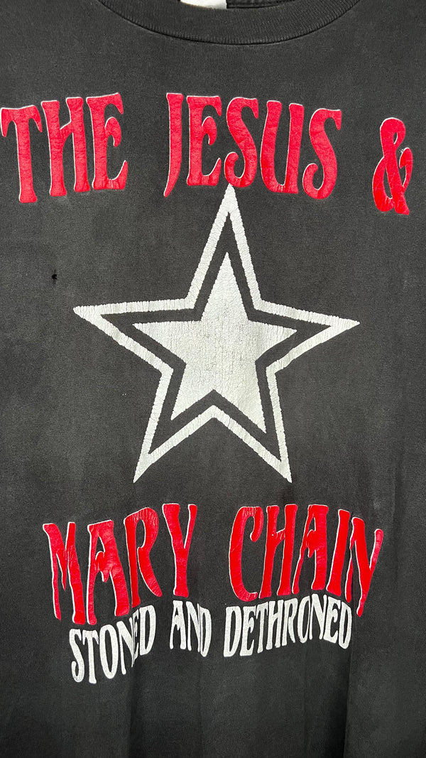 JESUS AND MARY CHAIN & MAZZY STAR 94’ TOUR LOT TEE | ULTRA RARE LONG SLEEVE