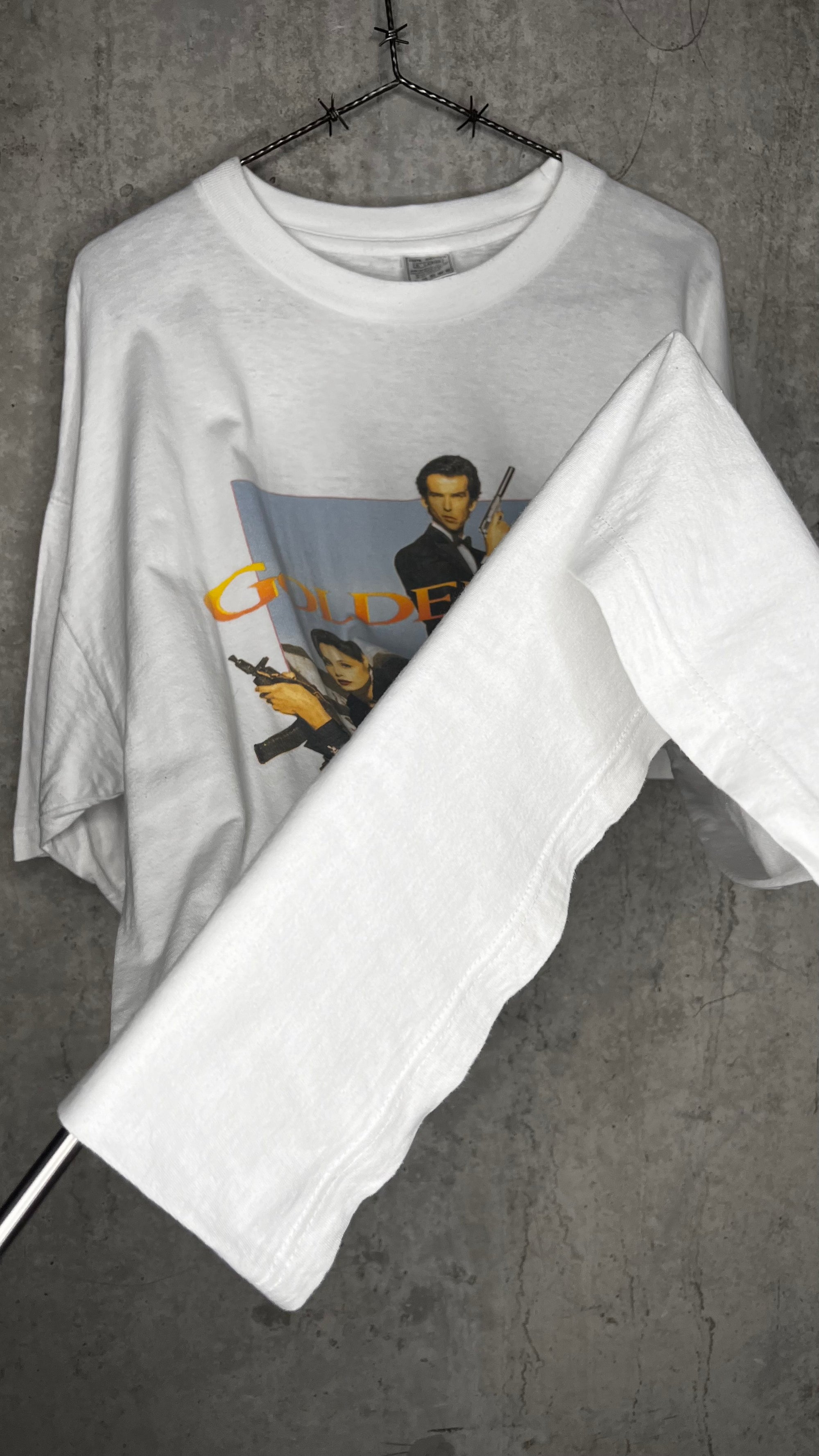 GOLDENEYE MOVIE GRAIL TEE | JAMES BOND | PIERCE BROSNAN | BOND, XENIA & NATALYA