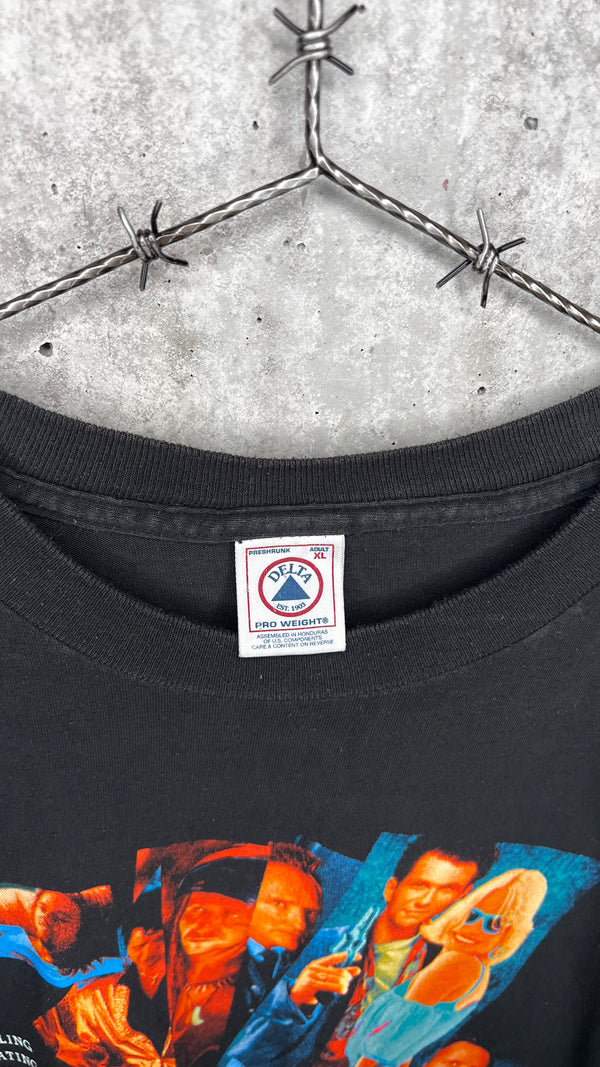 TRUE ROMANCE POSTER PRINT MOVIE TEE | CHRISTIAN SLATER & PATRICIA ARQUETTE