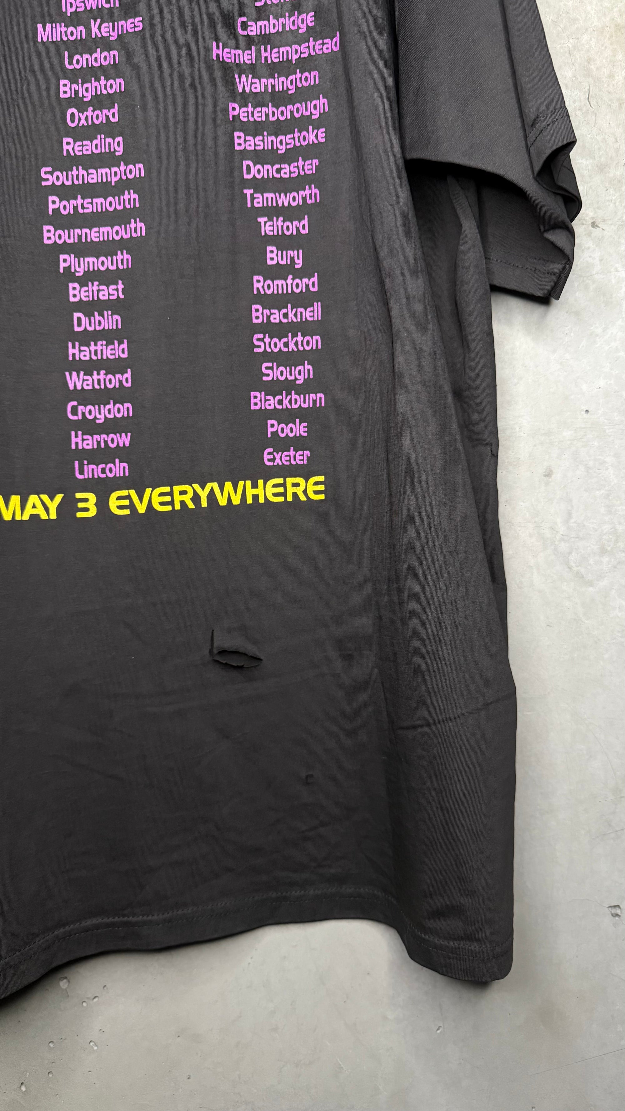 [DRY ROT] HACKERS WORLD DOMINATION TOUR 96’ TEE | ULTRA RARE UK MOVIE PROMO RELEASE VARIANT