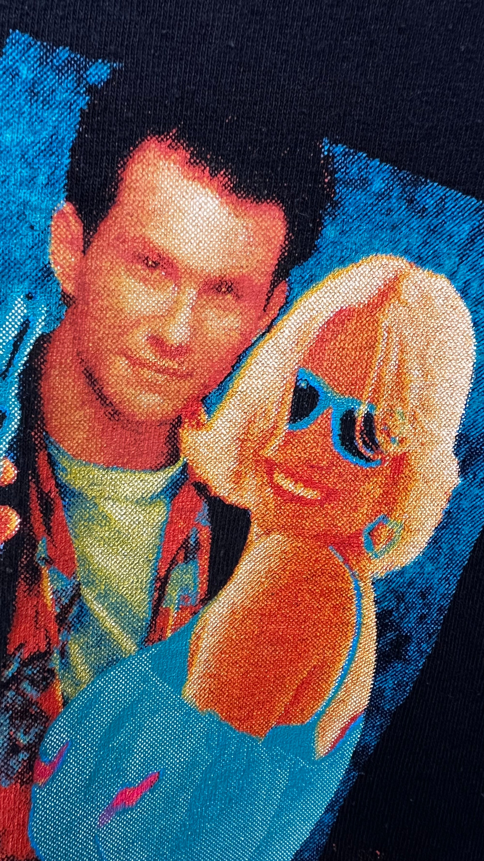 TRUE ROMANCE POSTER PRINT MOVIE TEE | CHRISTIAN SLATER & PATRICIA ARQUETTE