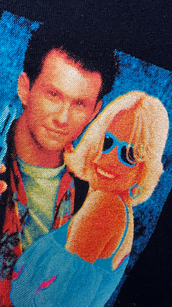 TRUE ROMANCE POSTER PRINT MOVIE TEE | CHRISTIAN SLATER & PATRICIA ARQUETTE