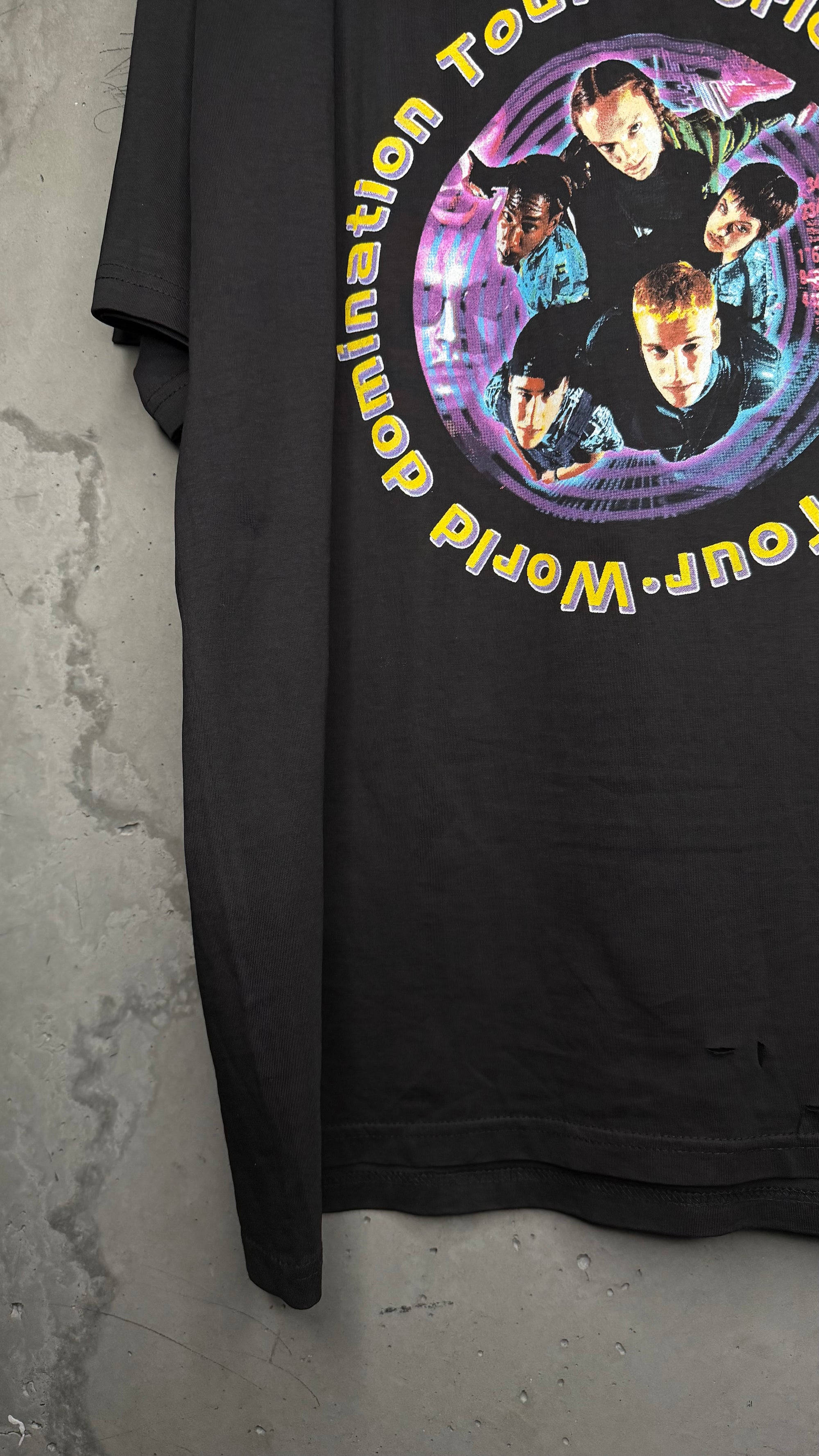 [DRY ROT] HACKERS WORLD DOMINATION TOUR 96’ TEE | ULTRA RARE UK MOVIE PROMO RELEASE VARIANT
