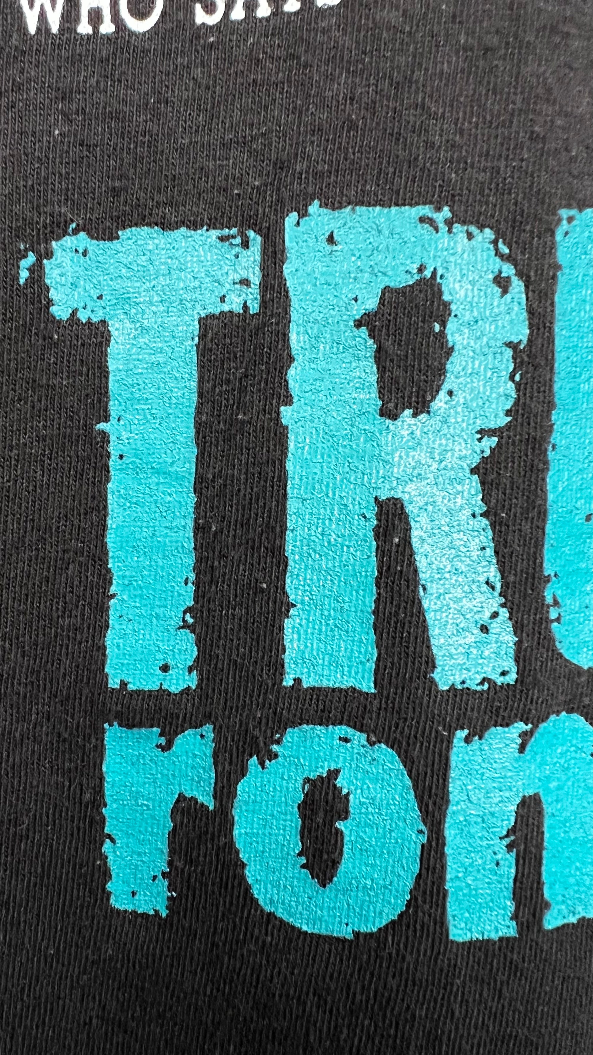 TRUE ROMANCE POSTER PRINT MOVIE TEE | CHRISTIAN SLATER & PATRICIA ARQUETTE