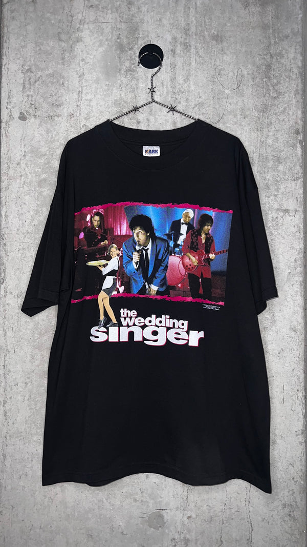 THE WEDDING SINGER POSTER PRINT MOVIE TEE | ADAM SANDLER & DREW BARRYMORE