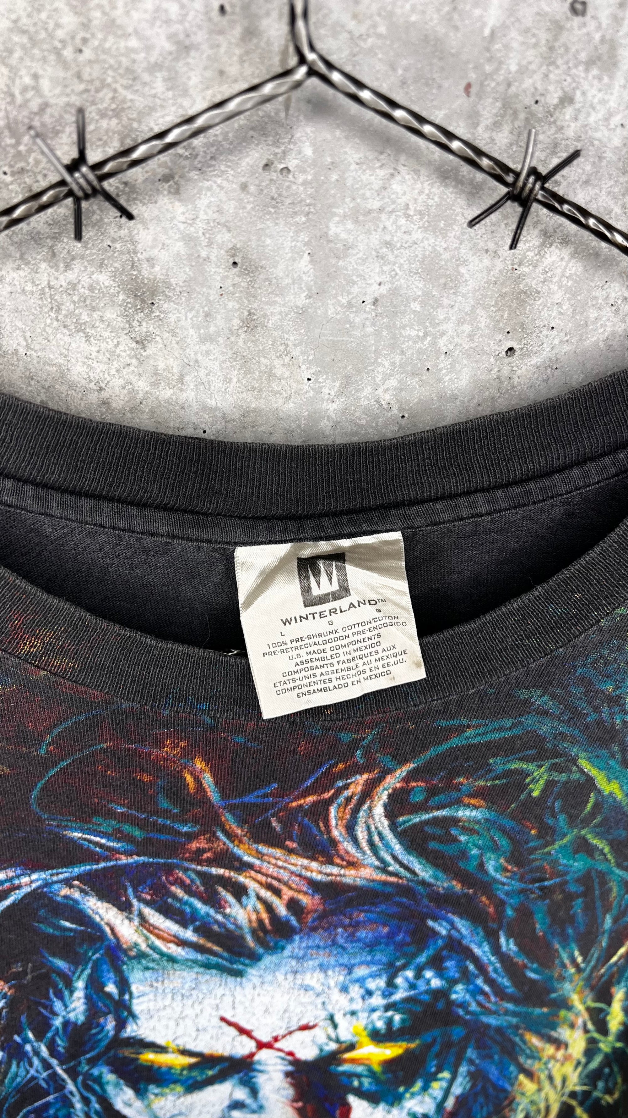 ROB ZOMBIE BIG FACE TEE | 100% HARDCORE FLESH-EATING BLOOD DRINKING LIFE SUCKING ZOMBIE MOTHER FUCKER