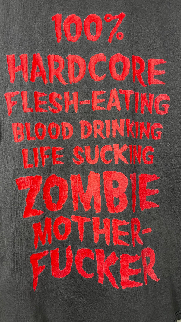 ROB ZOMBIE BIG FACE TEE | 100% HARDCORE FLESH-EATING BLOOD DRINKING LIFE SUCKING ZOMBIE MOTHER FUCKER