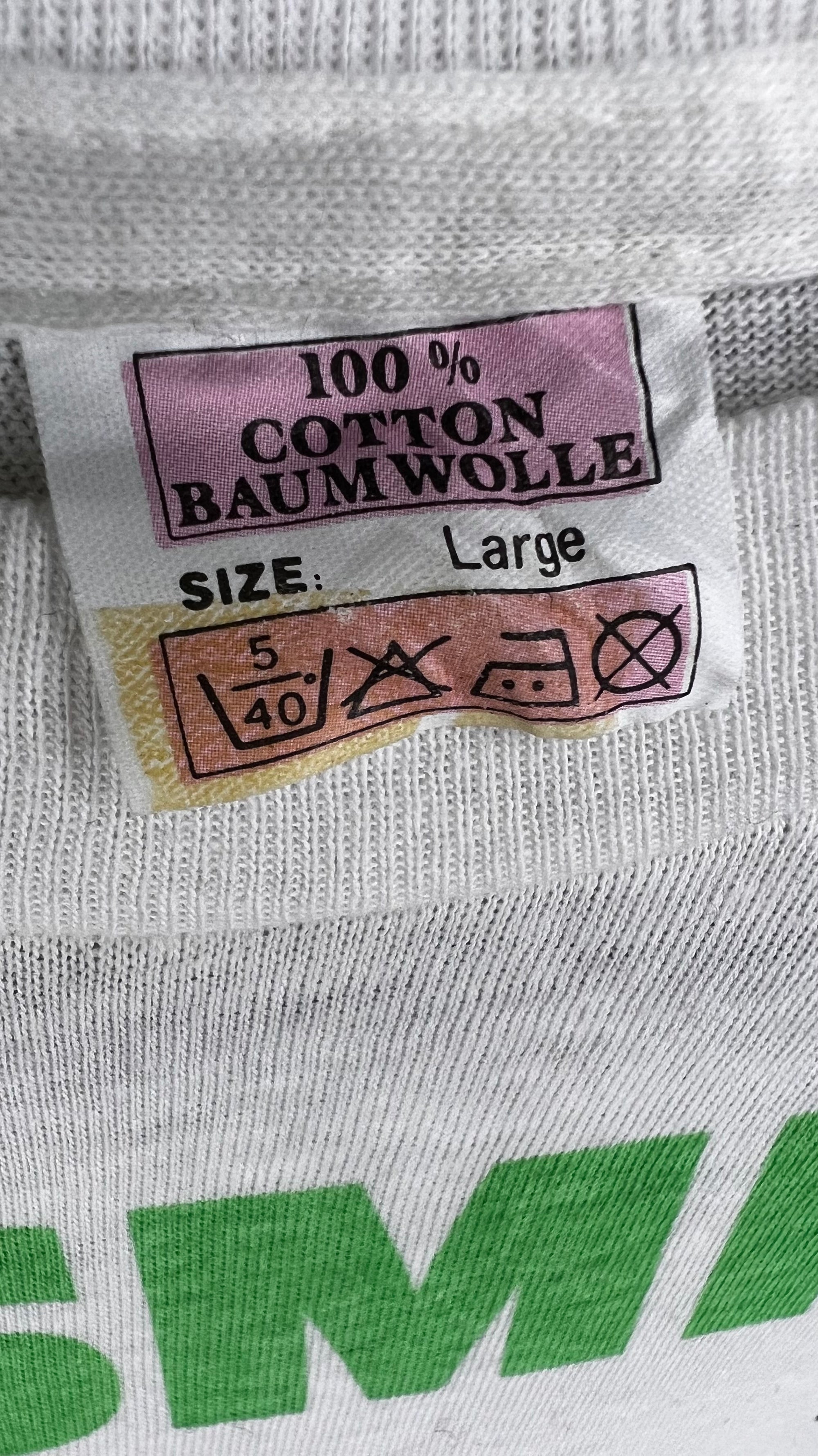 THE SMITHS 80’S MEAT IS MURDER ALBUM ART TEE