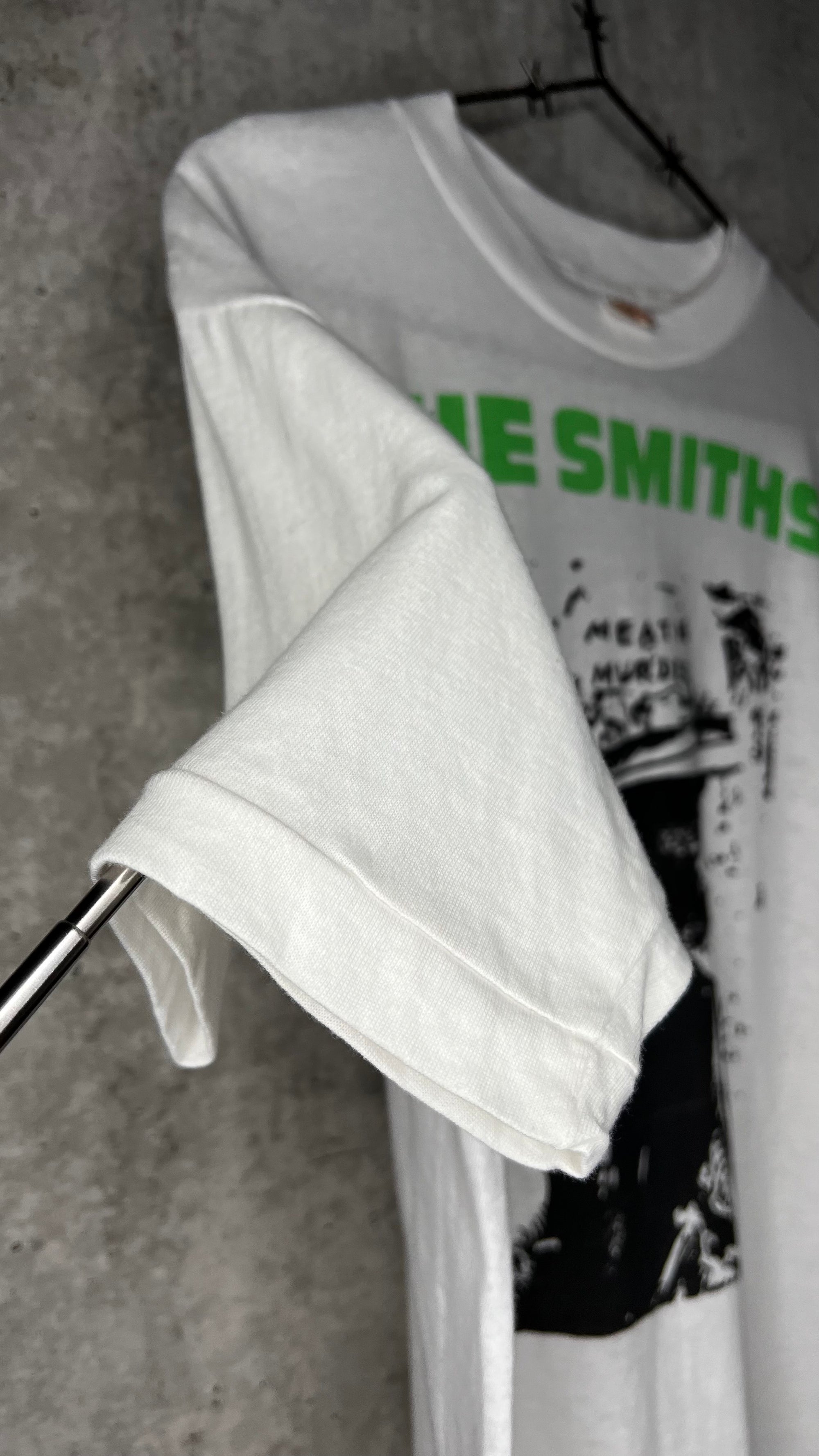 THE SMITHS 80’S MEAT IS MURDER ALBUM ART TEE