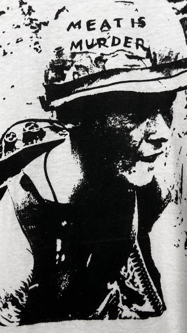 THE SMITHS 80’S MEAT IS MURDER ALBUM ART TEE