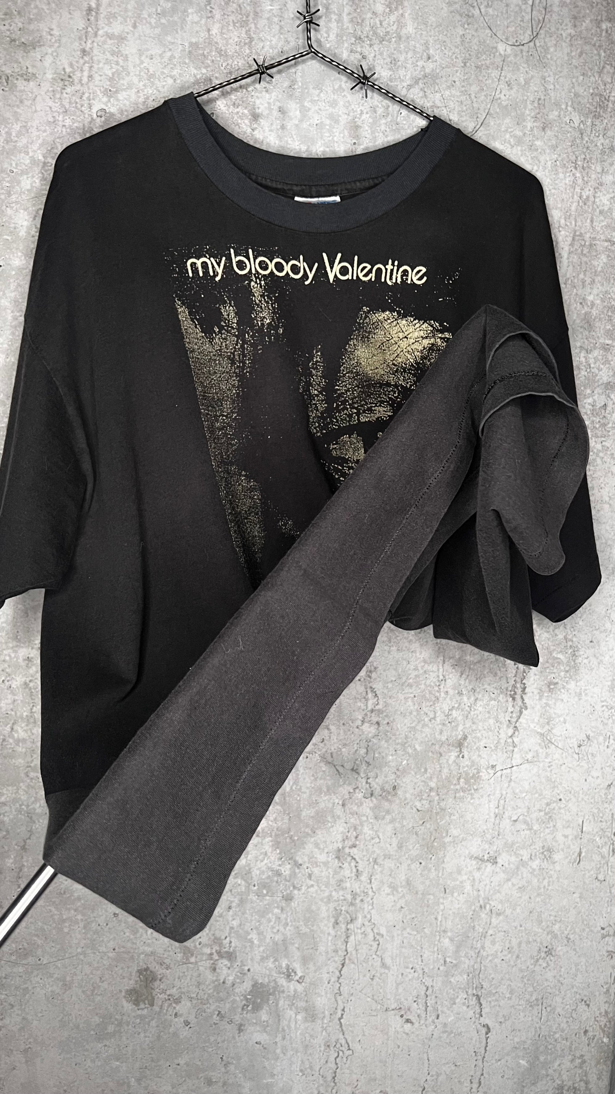 MY BLOODY VALENTINE TEE | FEED ME WITH YOUR KISS RARE GOLD PRINT