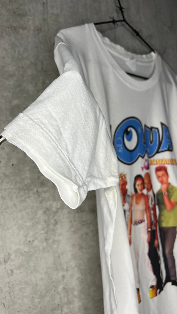 AQUA AQUARIUM WHITE CONCERT TEE