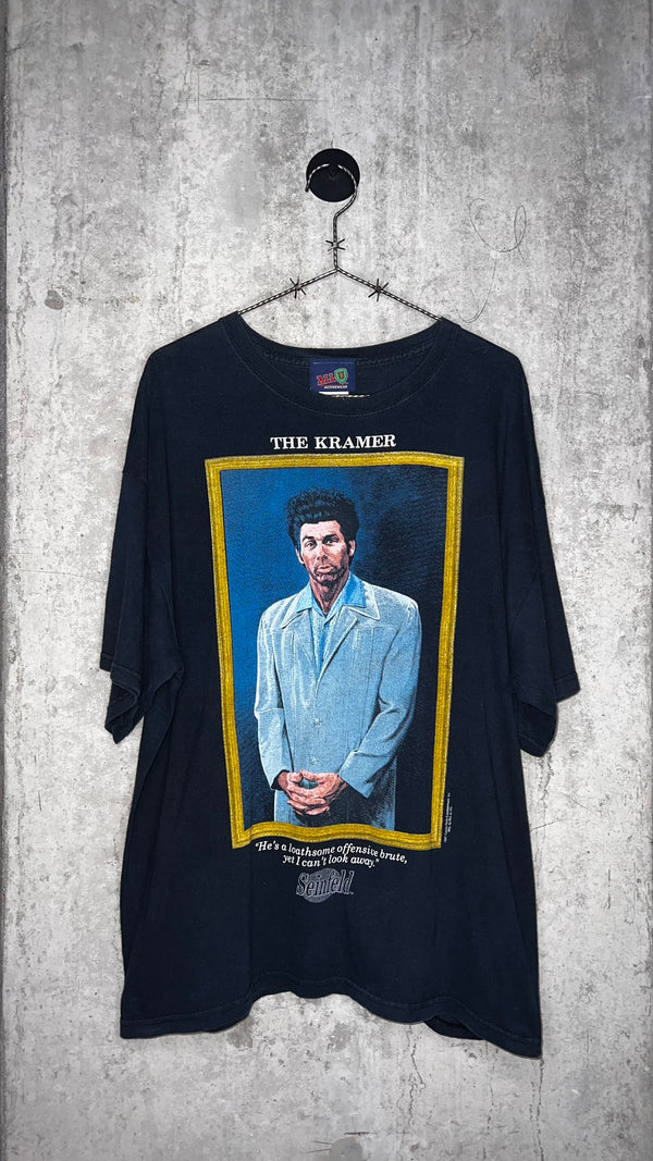 SEINFELD KRAMER PORTRAIT TEE | “HE’S AN LOATHSOME OFFENSIVE BRUTE, YET I CAN’T LOOK AWAY”