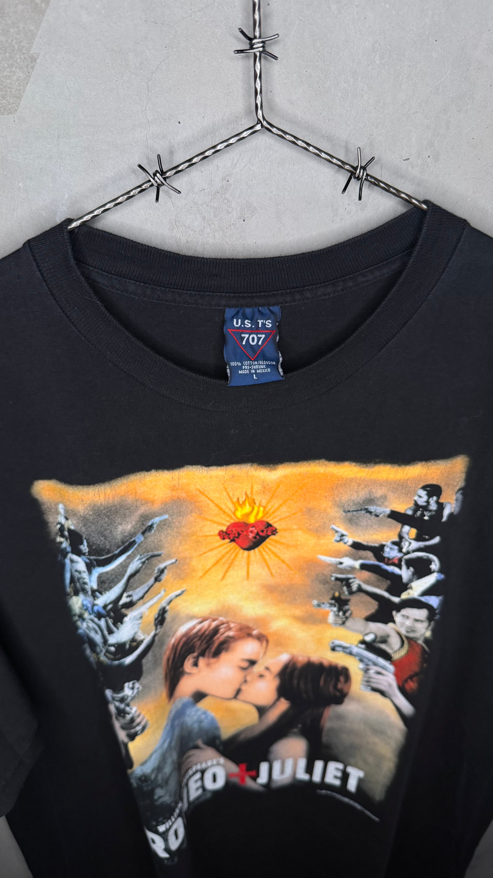 ROMEO + JULIET MOVIE PROMO TEE | LEONARDO DICAPRIO & CLAIRE DANES | JOHN LEGUIZAMO