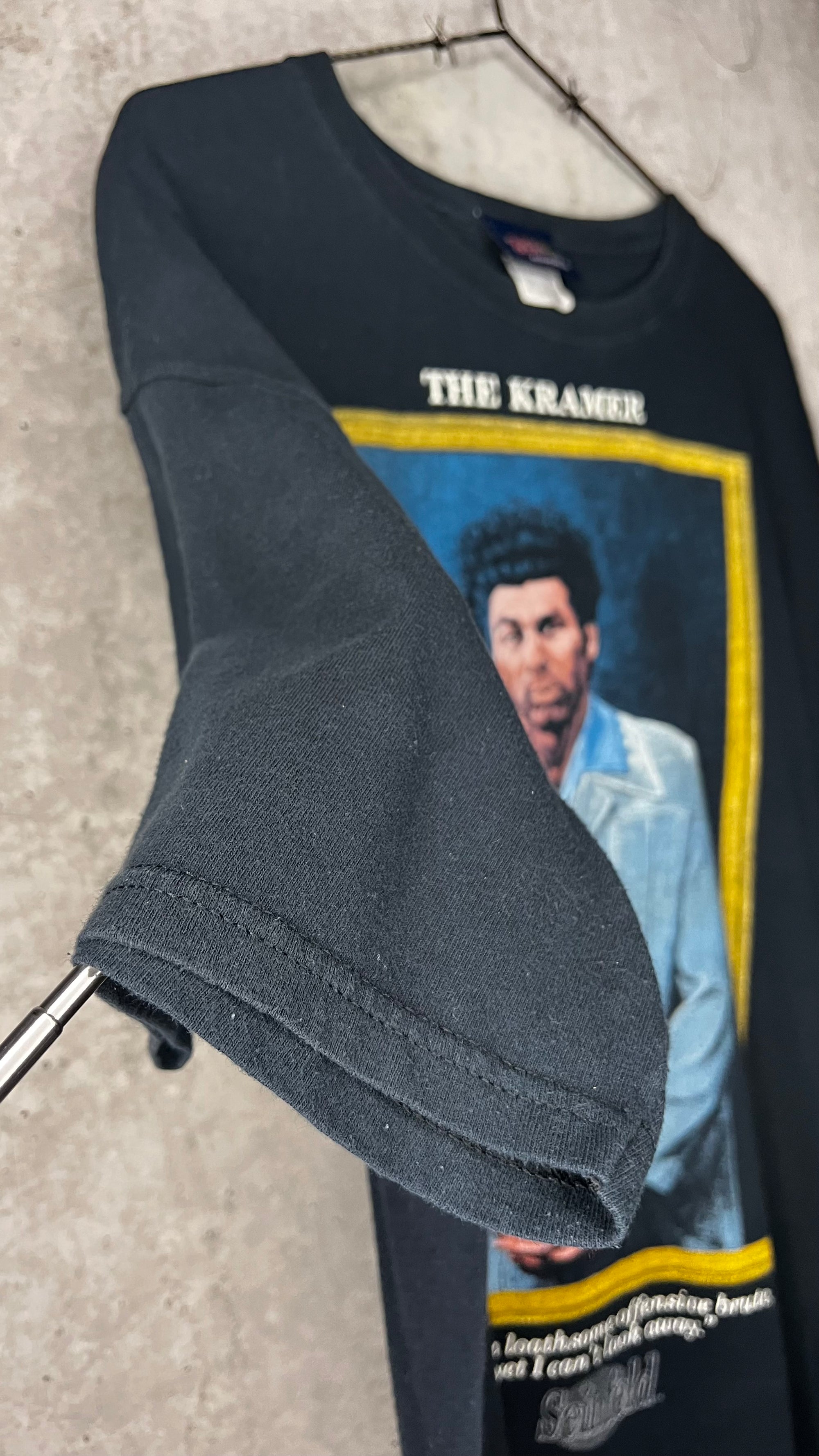 SEINFELD KRAMER PORTRAIT TEE | “HE’S AN LOATHSOME OFFENSIVE BRUTE, YET I CAN’T LOOK AWAY”