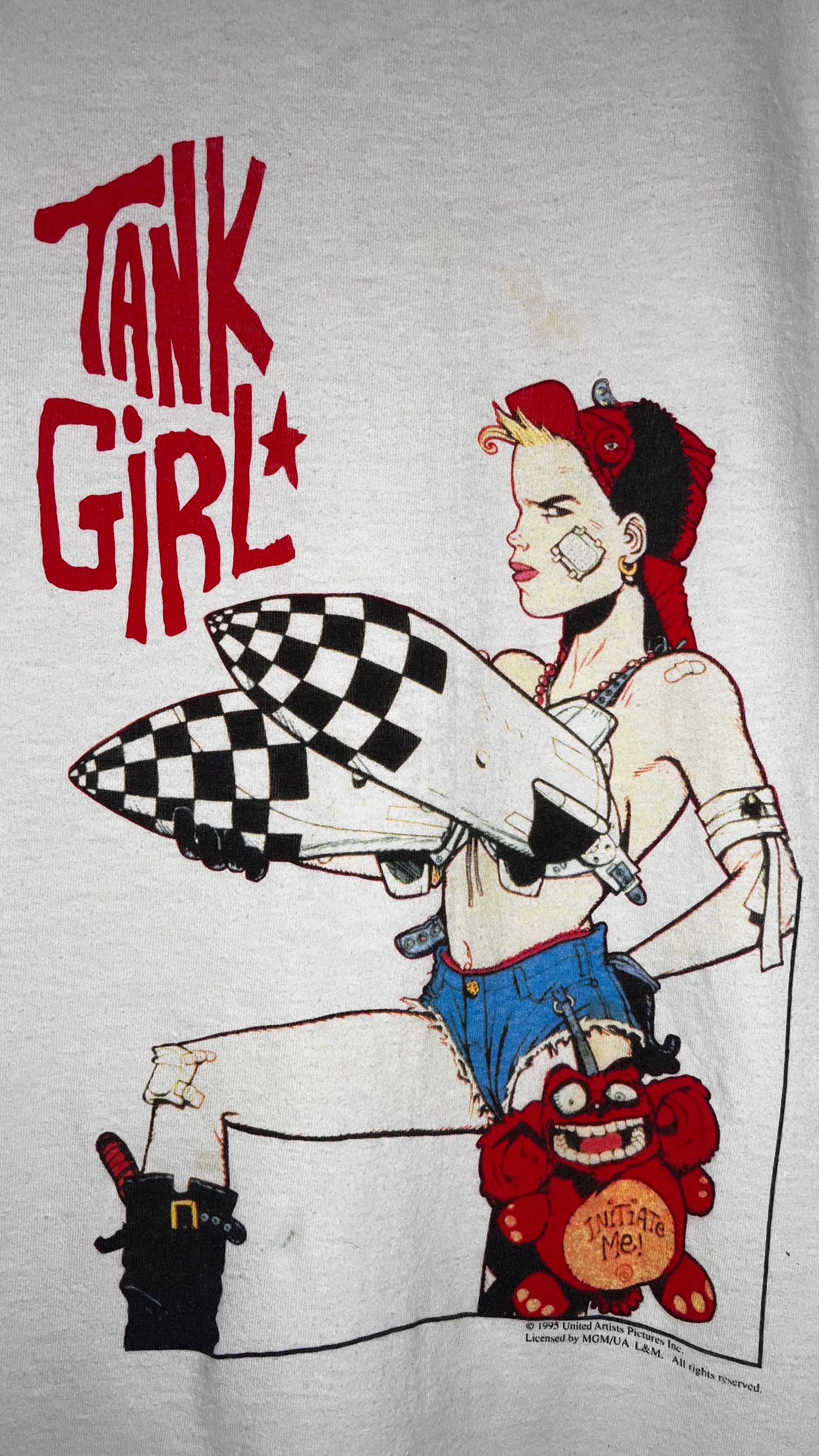 TANK GIRL ‘ROCKET TITS’ MOVIE TEE