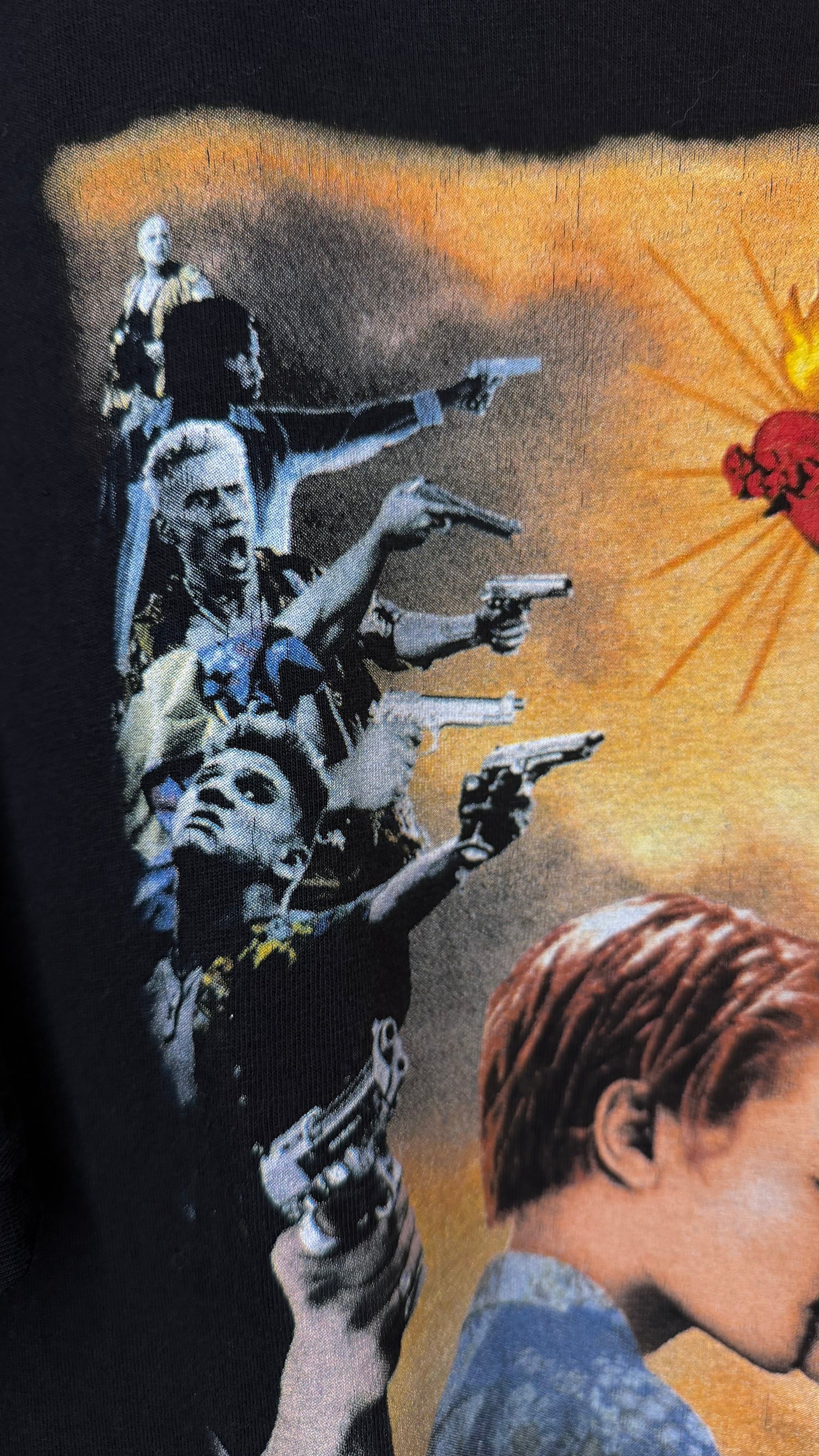 ROMEO + JULIET MOVIE PROMO TEE | LEONARDO DICAPRIO & CLAIRE DANES | JOHN LEGUIZAMO