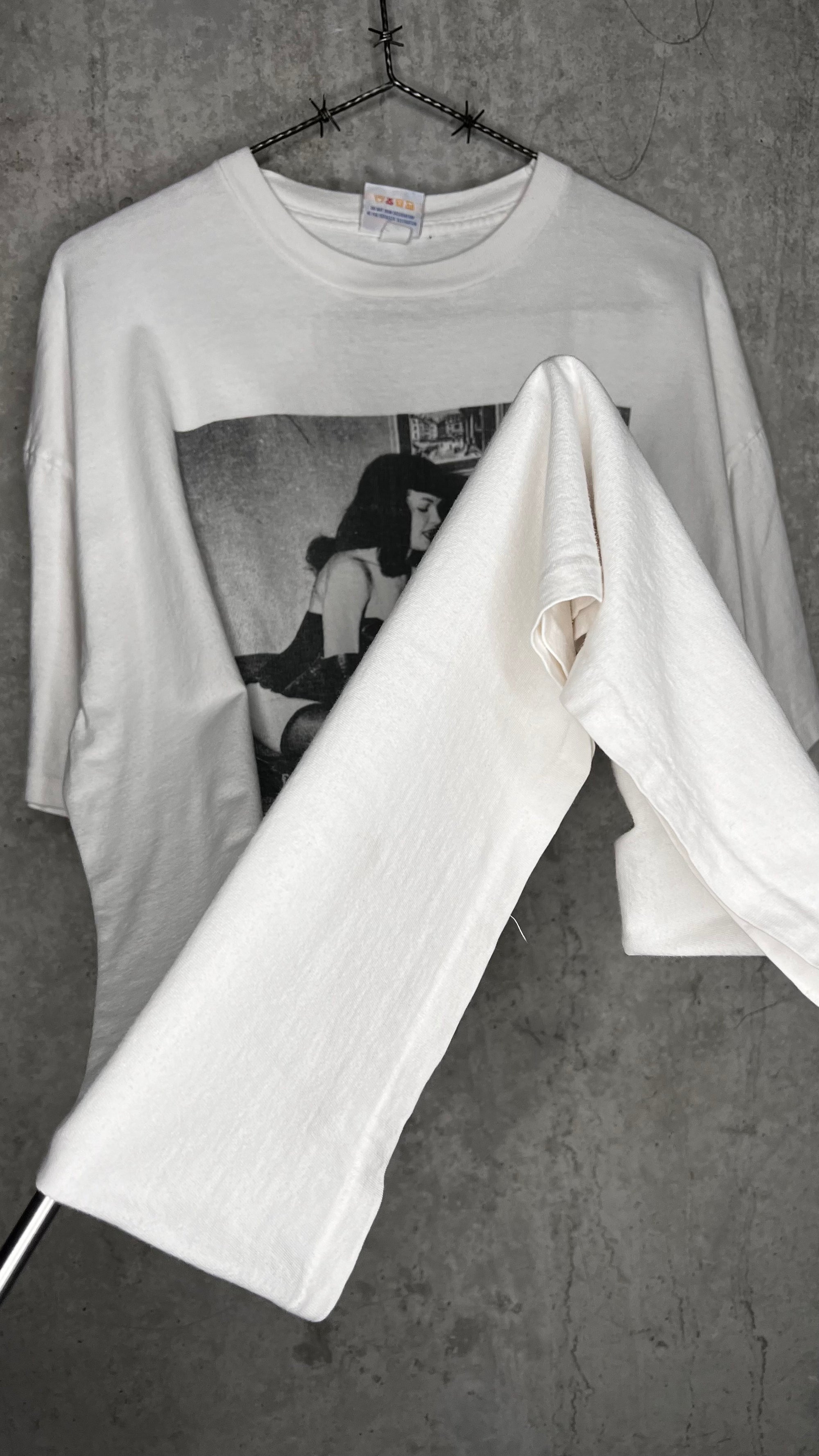BETTY PAGE B&W BDSM PHOTO TEE
