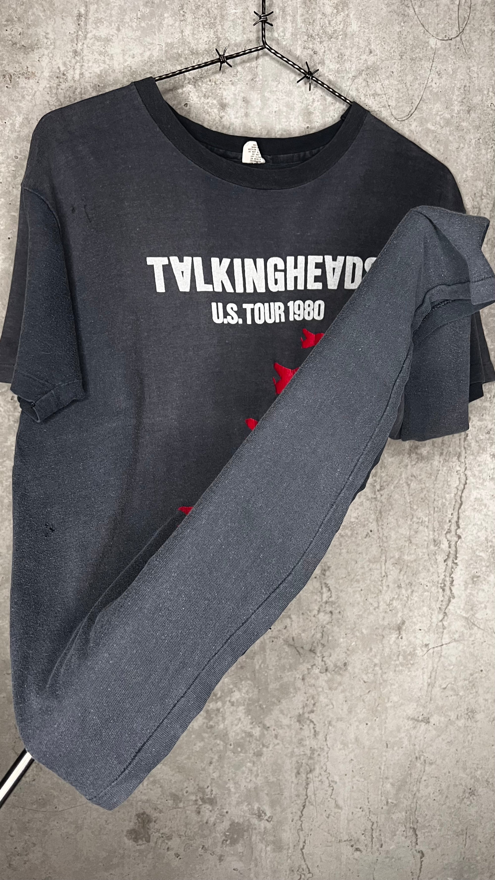 TALKING HEADS U.S. TOUR 80’ | RARE BOMBER JETS TEE
