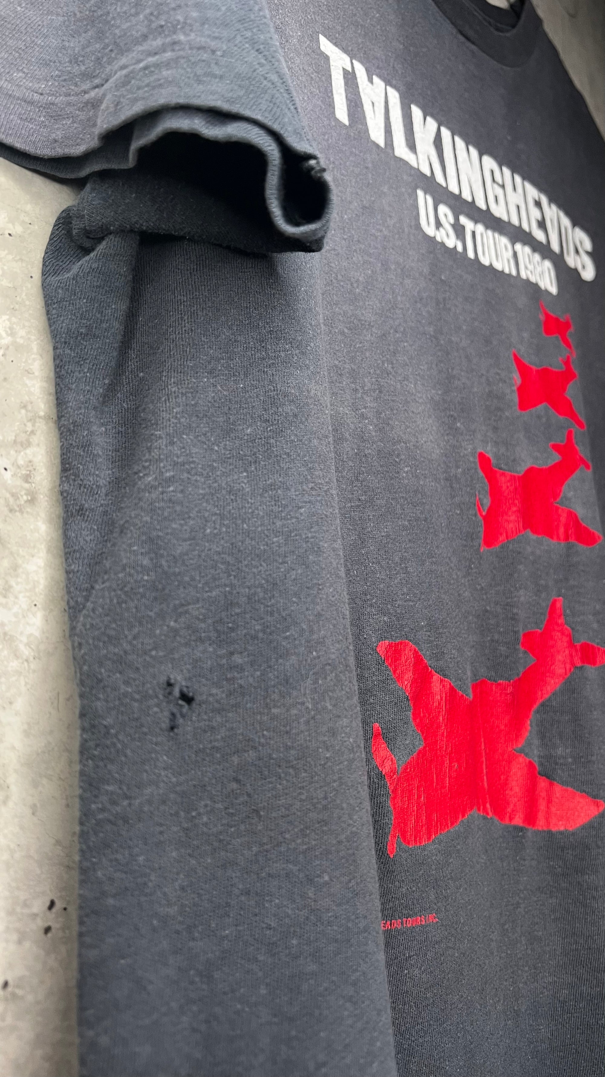 TALKING HEADS U.S. TOUR 80’ | RARE BOMBER JETS TEE