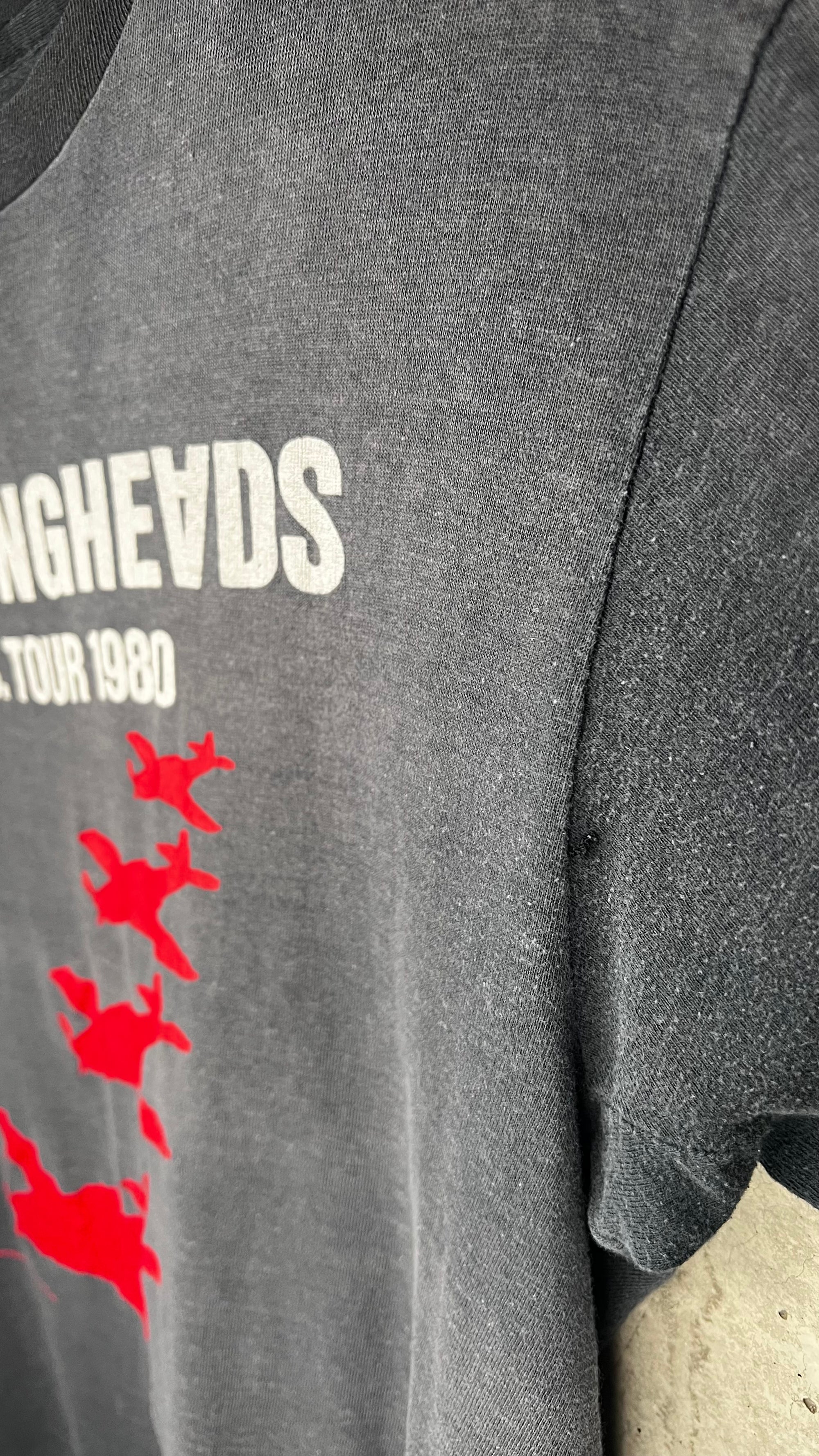 TALKING HEADS U.S. TOUR 80’ | RARE BOMBER JETS TEE