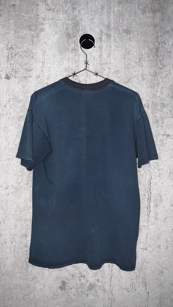 MAZZY STAR SUPER FADED OUT GOLD GLITTER PRINT TEE