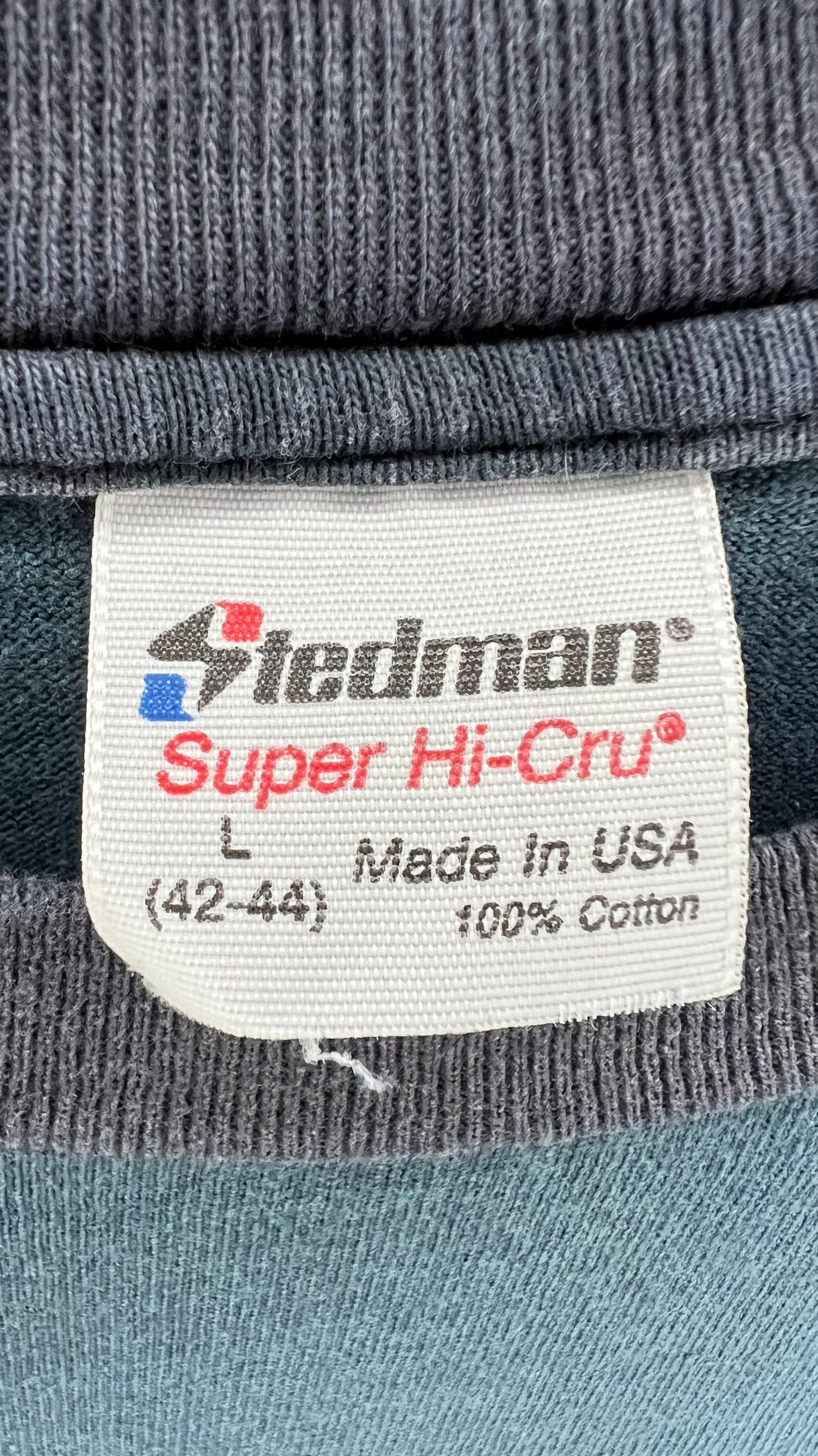 MAZZY STAR SUPER FADED OUT GOLD GLITTER PRINT TEE