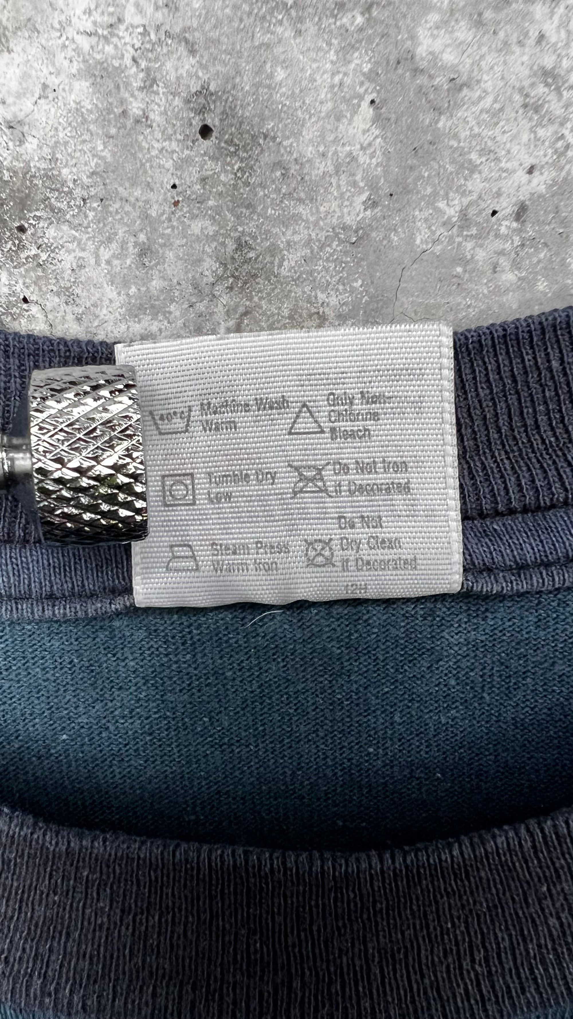 MAZZY STAR SUPER FADED OUT GOLD GLITTER PRINT TEE