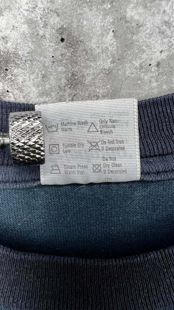 MAZZY STAR SUPER FADED OUT GOLD GLITTER PRINT TEE