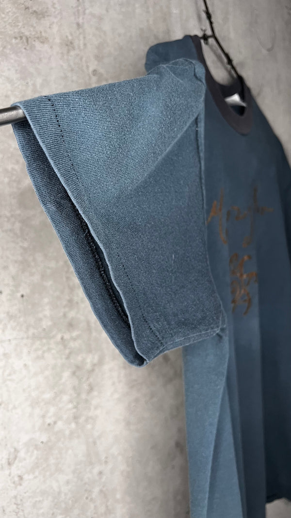 MAZZY STAR SUPER FADED OUT GOLD GLITTER PRINT TEE