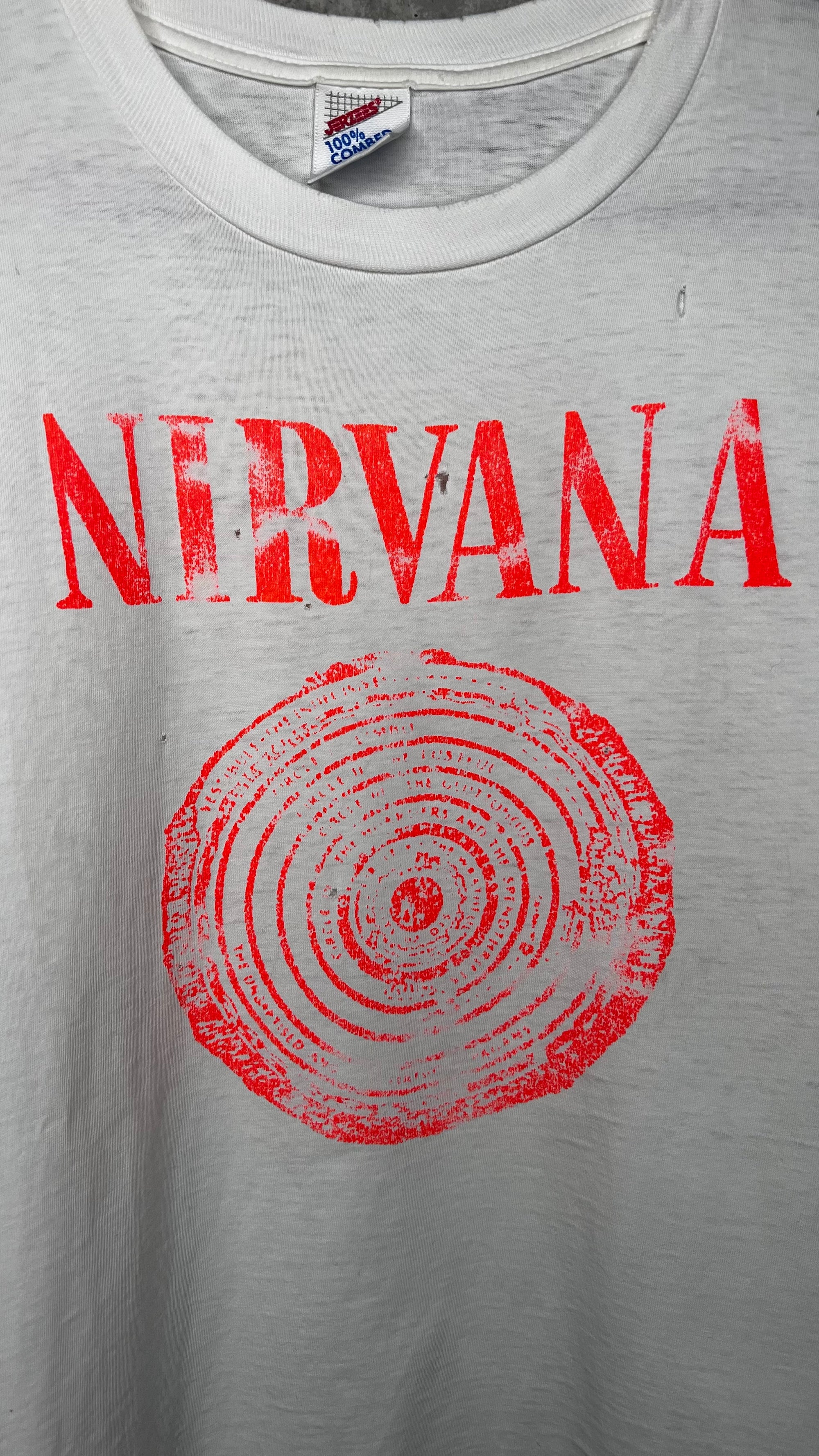 NIRVANA NEON VESTIBULE 89’ TEE | SUB POP BACK HIT