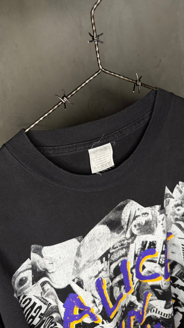 ALICE IN CHAINS NEWSPAPER COLLAGE TEE | EURO BOOT