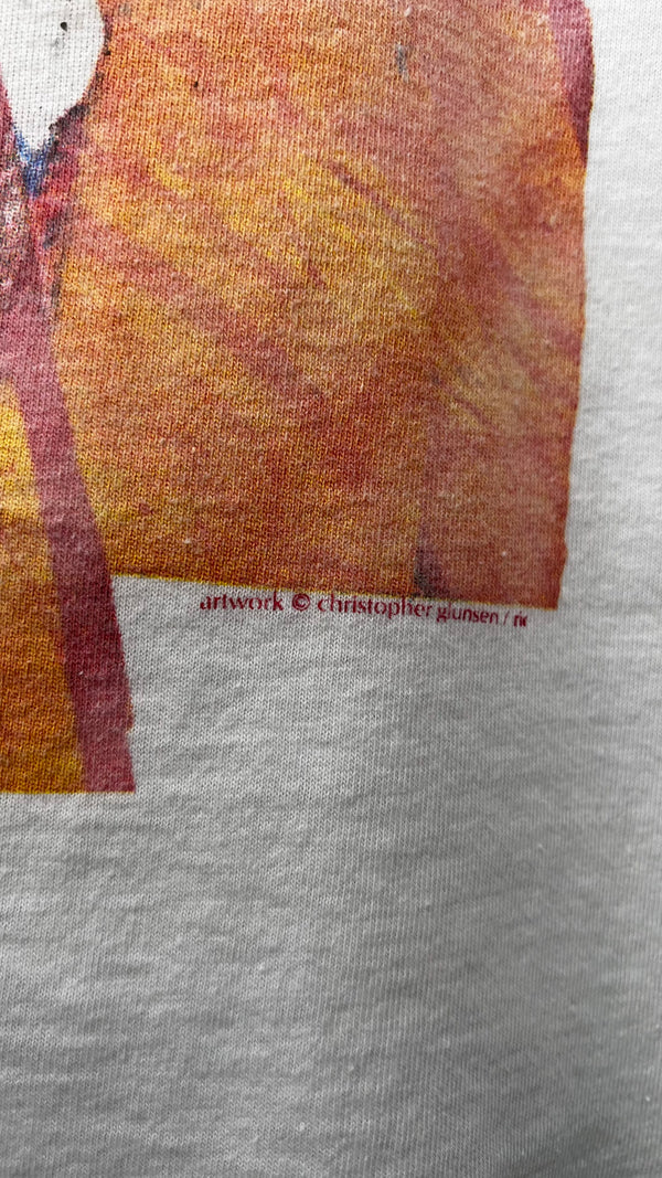 RIDE GOING BLANK AGAIN ALBUM ART EURO TEE