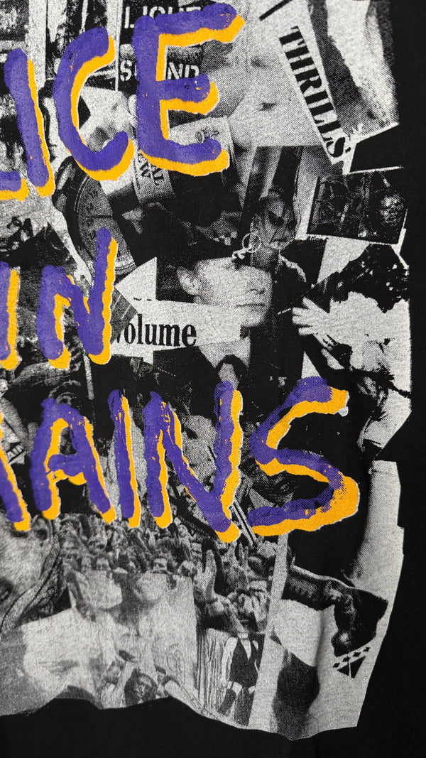 ALICE IN CHAINS NEWSPAPER COLLAGE TEE | EURO BOOT