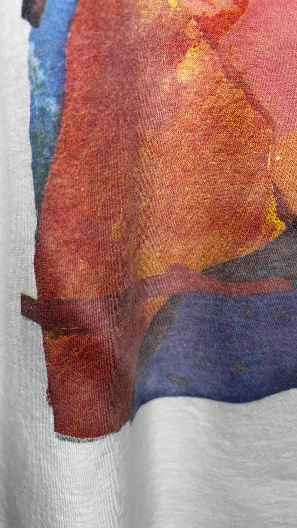 RIDE GOING BLANK AGAIN ALBUM ART EURO TEE