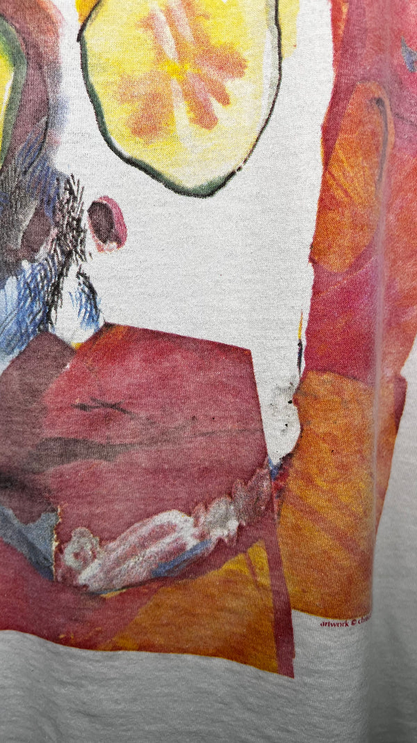 RIDE GOING BLANK AGAIN ALBUM ART EURO TEE