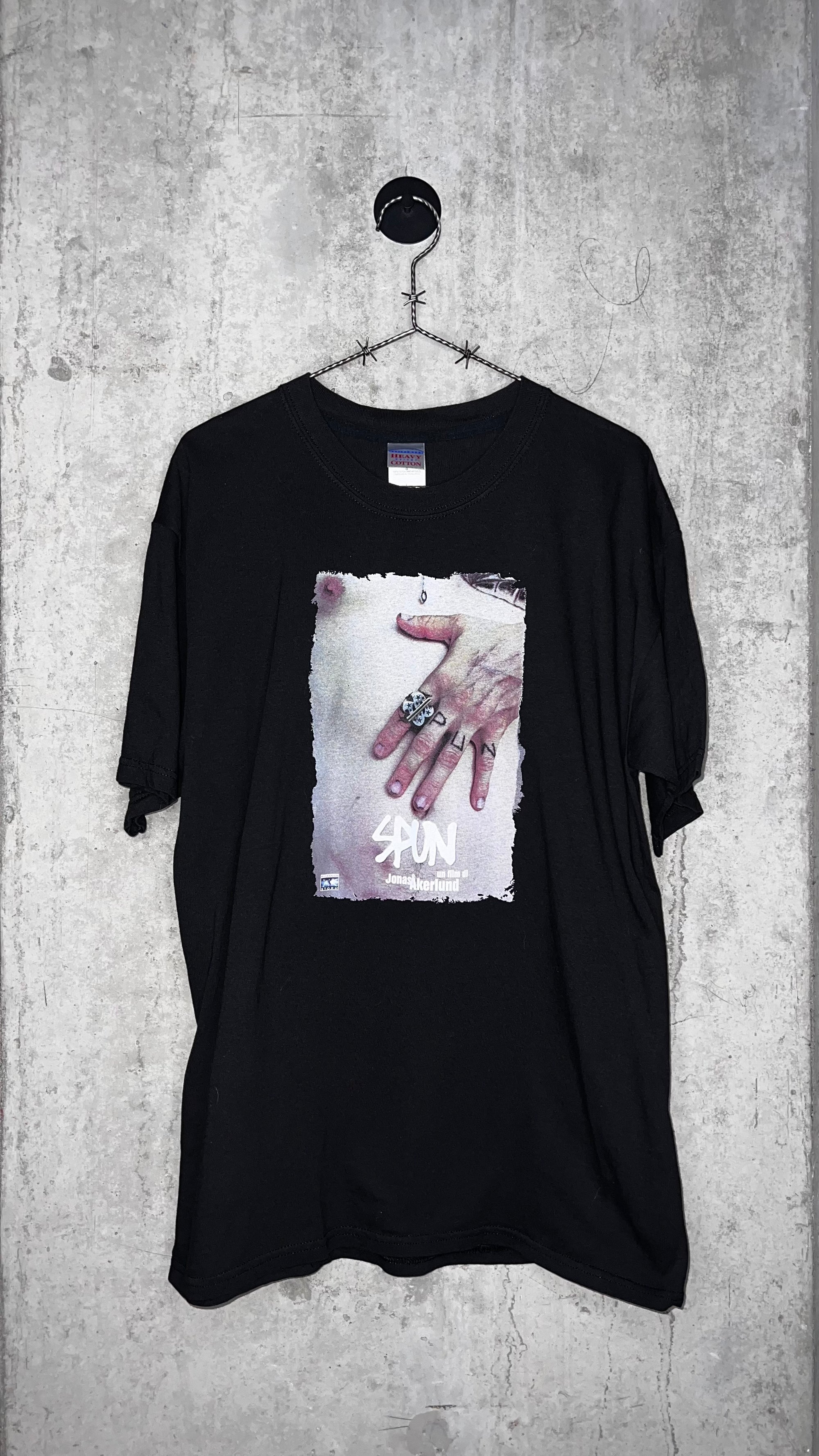 SPUN FRENCH MOVIE PROMO TEE | JOHN LEGUIZAMO & BRITTANY MURPHY