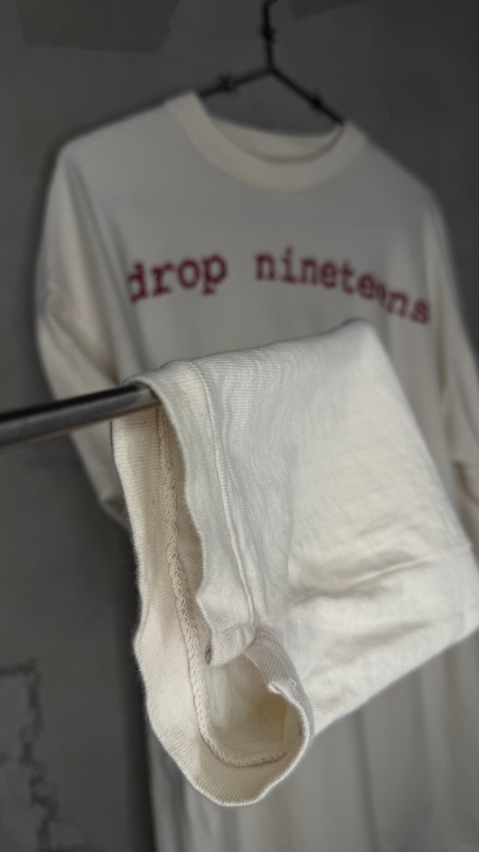 DROP NINETEENS NATIONAL COMA LONG SLEEVE TEE